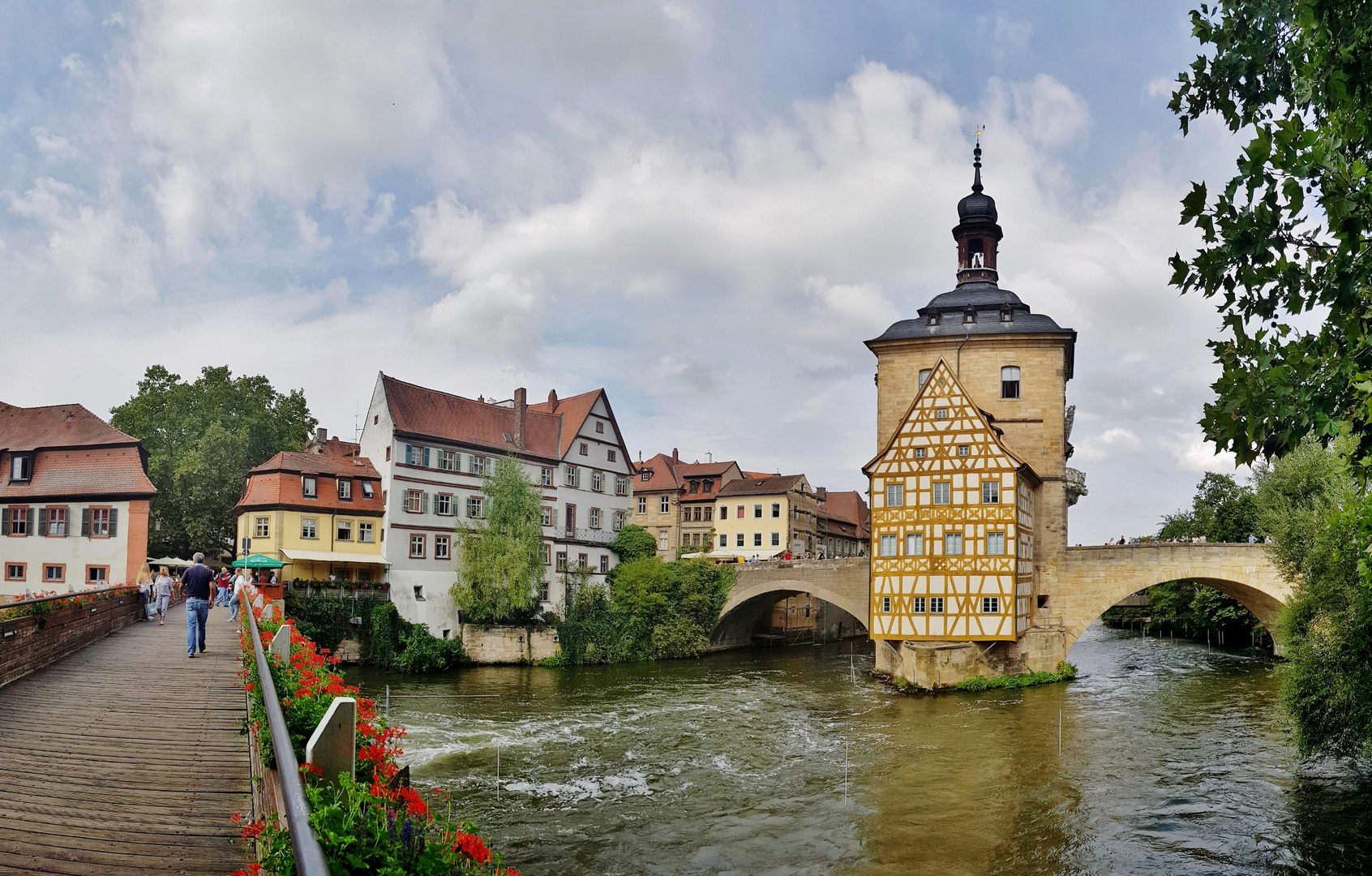 Altes Rathaus in Bamberg.