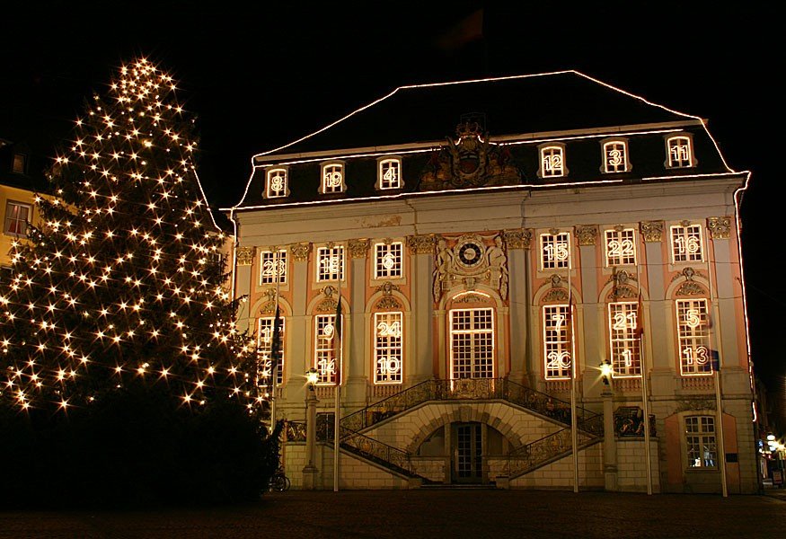 "Altes Rathaus" in Bonn als Adventskalender I