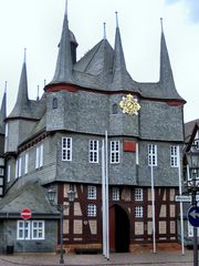 altes Rathaus in Frankenberg...von vorne