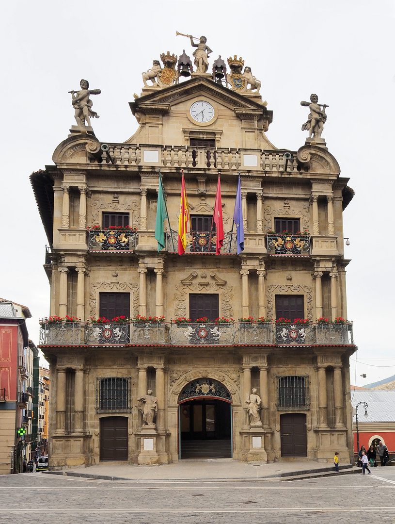 Altes Rathaus in Pamplona