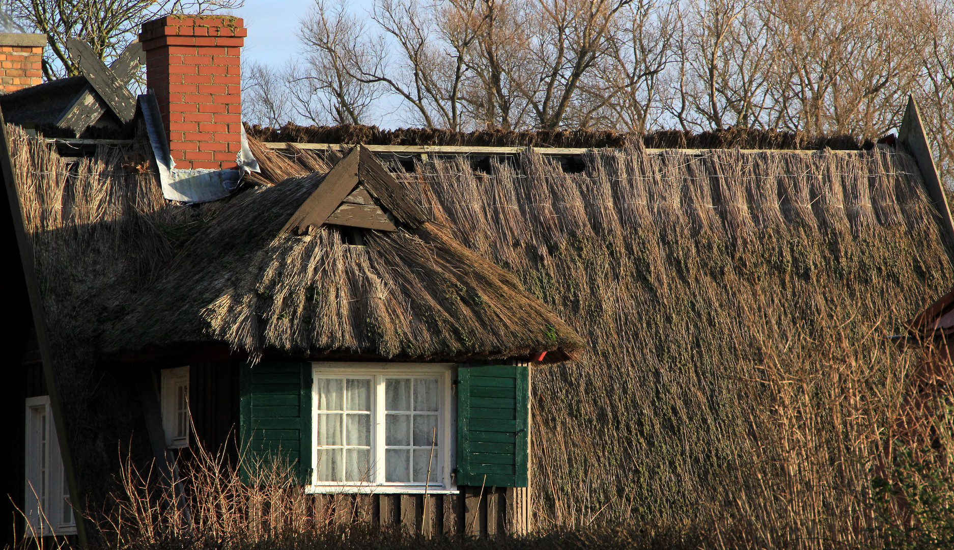 altes Riedhaus in Kloster / Hiddensee