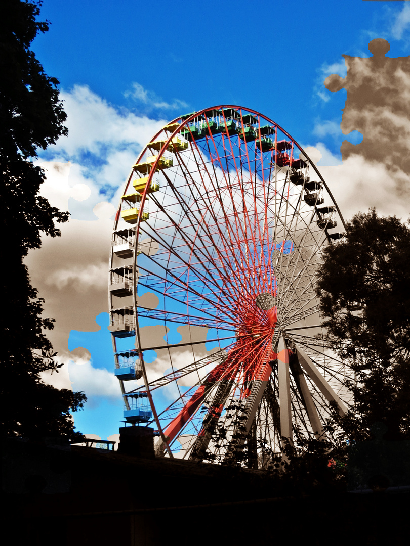 Altes Riesenrad im Spreepark