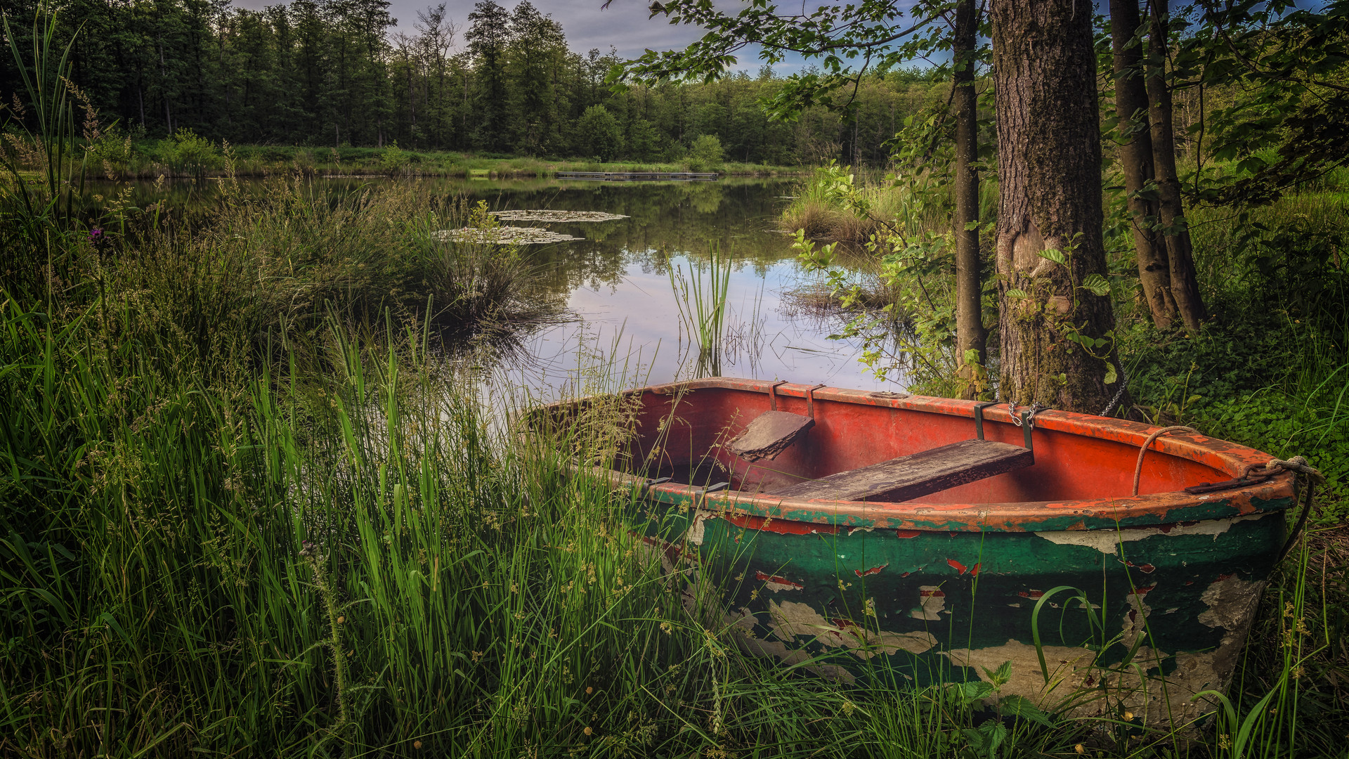 Altes Ruderboot