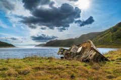 Altes Schiffswrack
