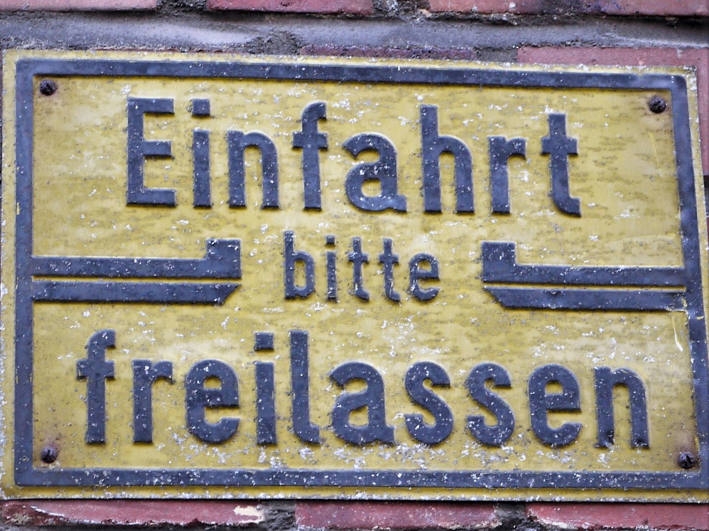 altes Schild