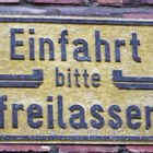 altes Schild