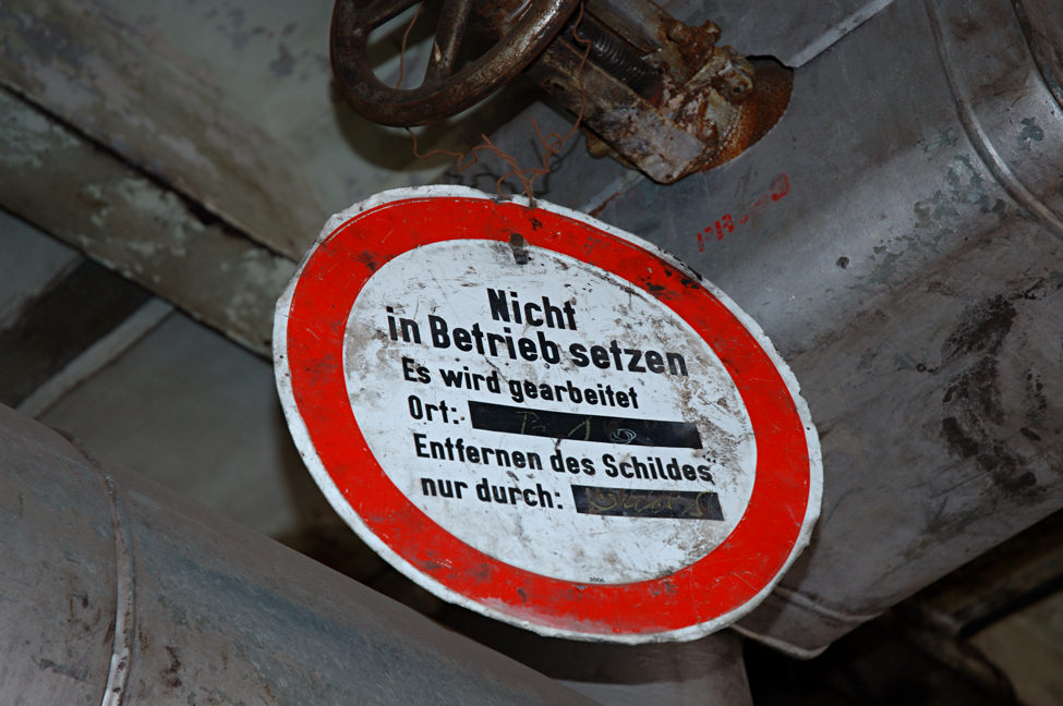 Altes Schild