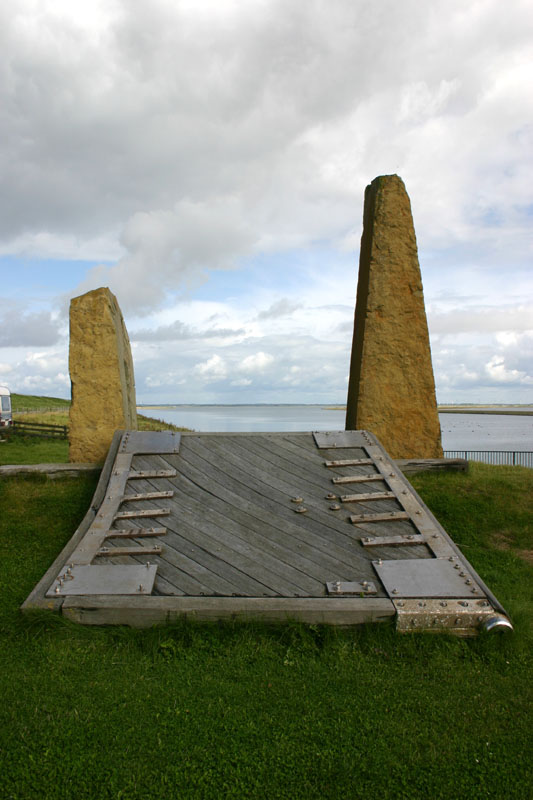 altes Schleusentor (Nordstrand / Nordfriesland)