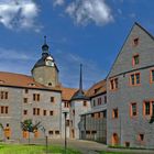 Altes Schloss Dornburg über dem Saaletal bei Jena 