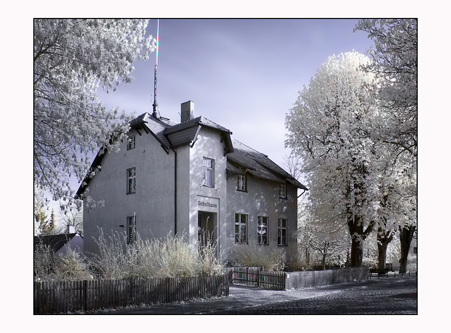 Altes Schulhaus in Berlin-Lübars.