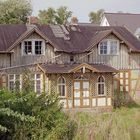 Altes Seemannshaus am Hafen von Zingst 2001