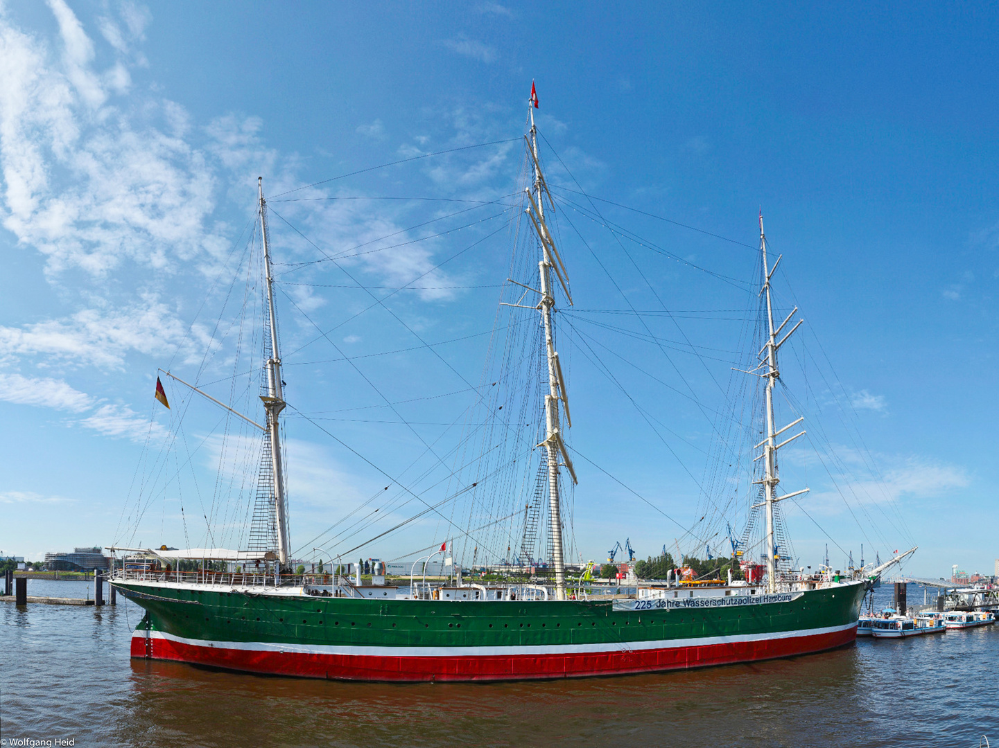 Altes Segelschiff am Hamburger Hafen Foto & Bild | schiffe und seewege