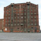 Altes Speicherhaus am Hafen von Wismar