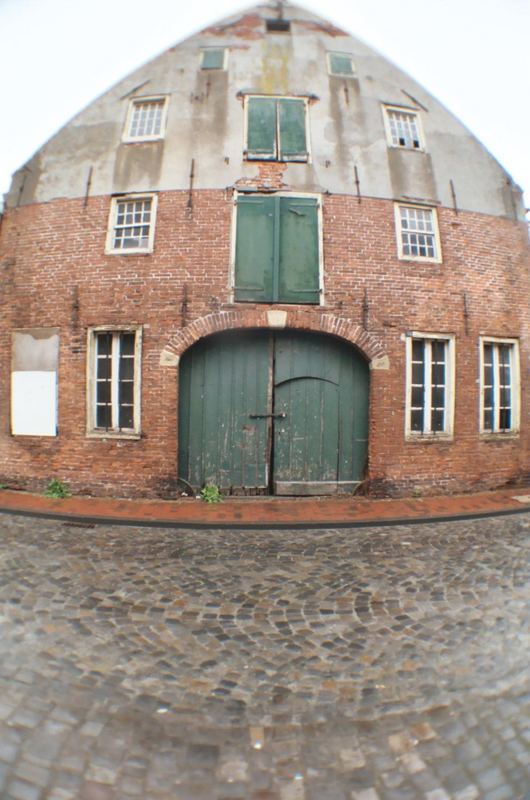 Altes Speicherhaus in Leer mit dem Superweitwinkel