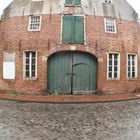 Altes Speicherhaus in Leer mit dem Superweitwinkel