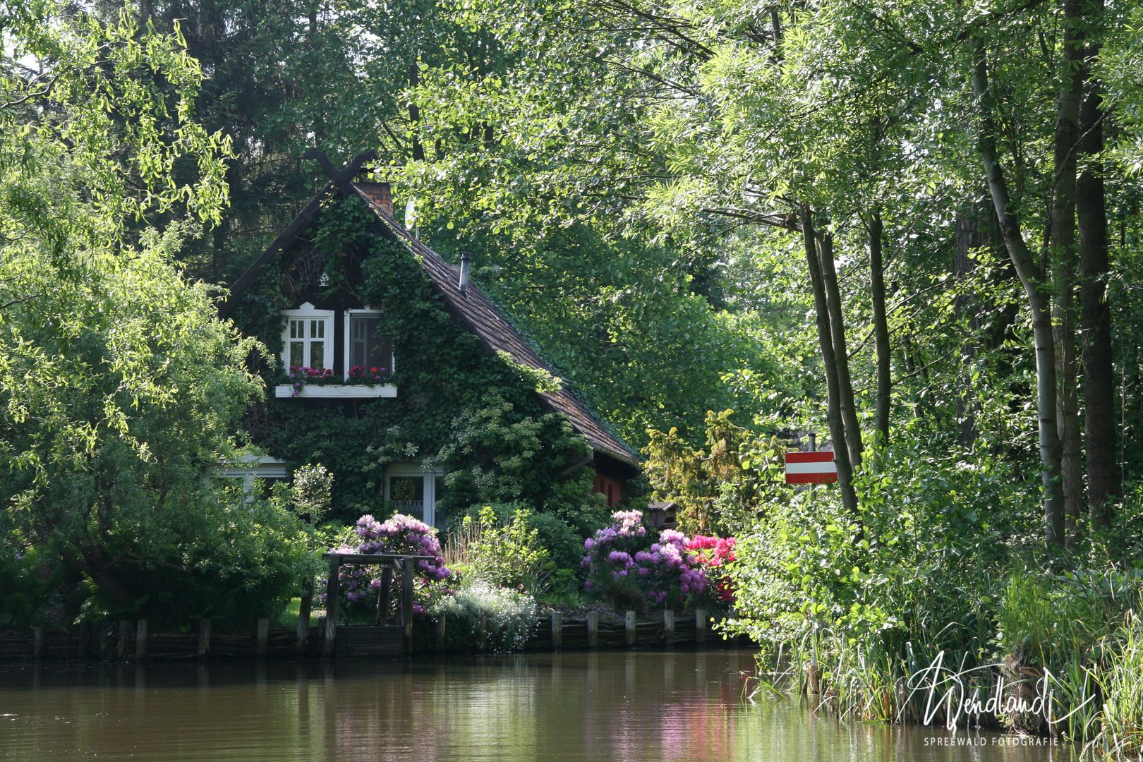 altes Spreewaldhaus L  bbenau Foto Bild world  wald  brandenburg