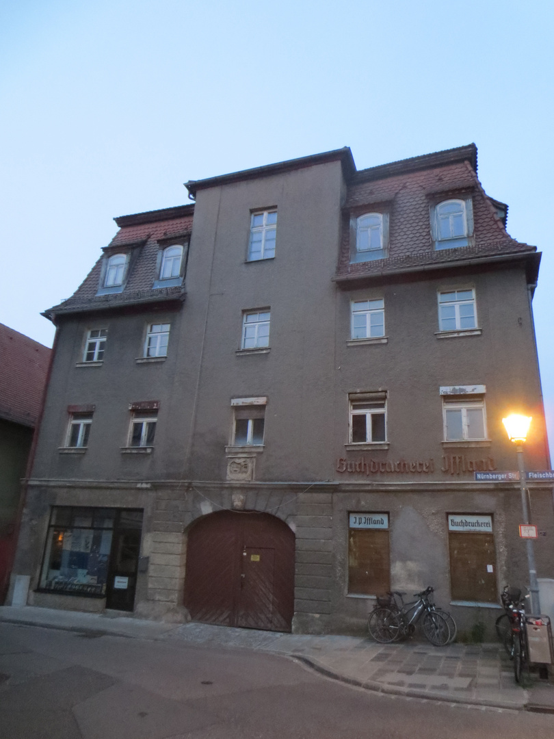 Altes Stadthaus in Schwabach