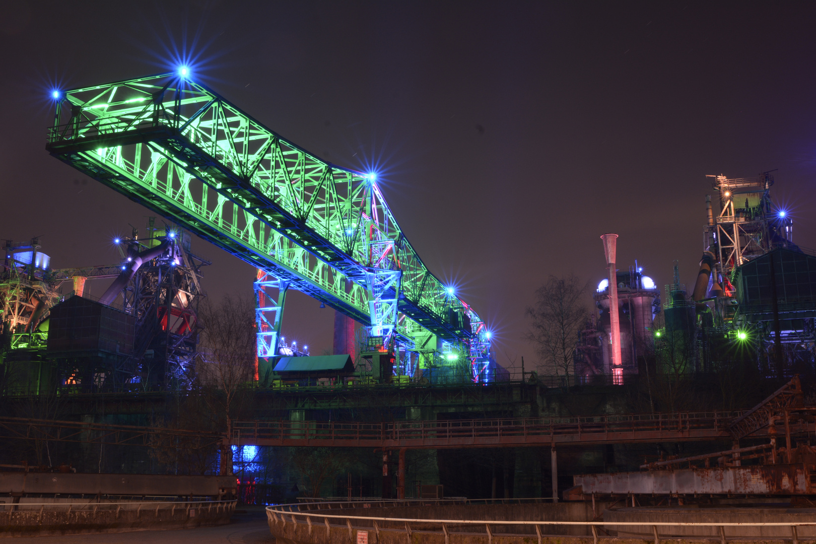 Altes Stahlwerk im Landschaftspark Duisburg