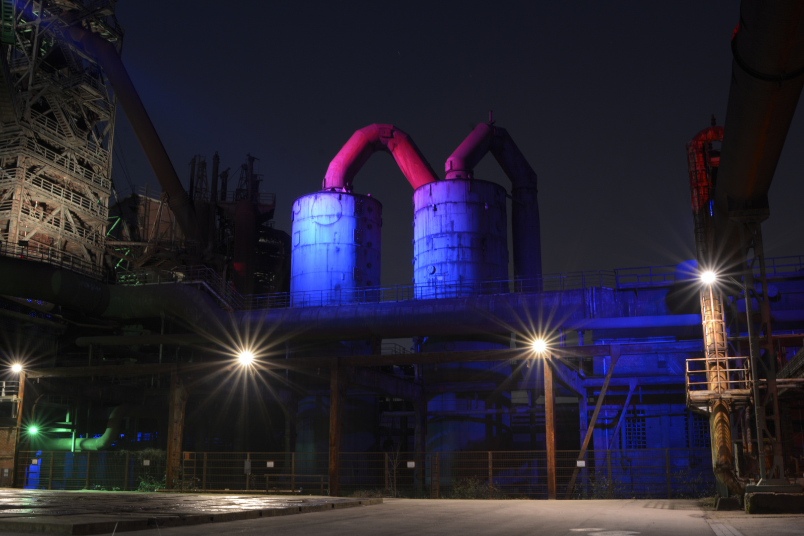 Altes Stahlwerk im Landschaftspark Duisburg