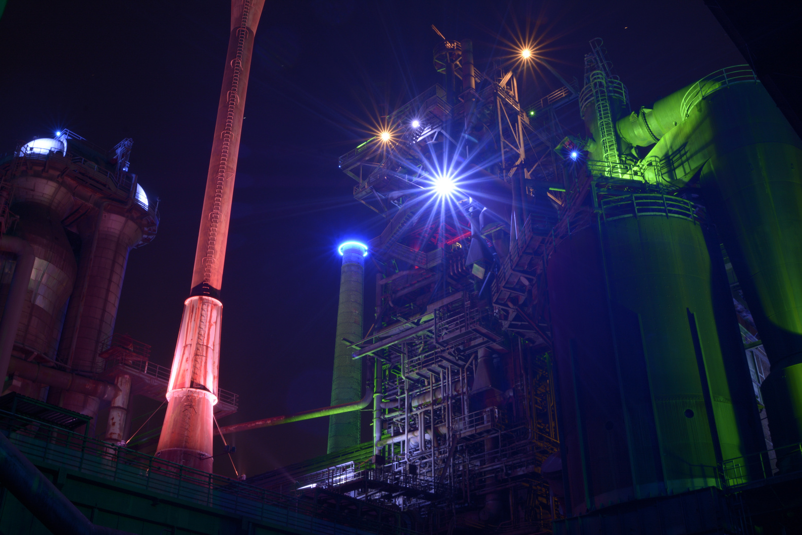 Altes Stahlwerk im Landschaftspark Duisburg