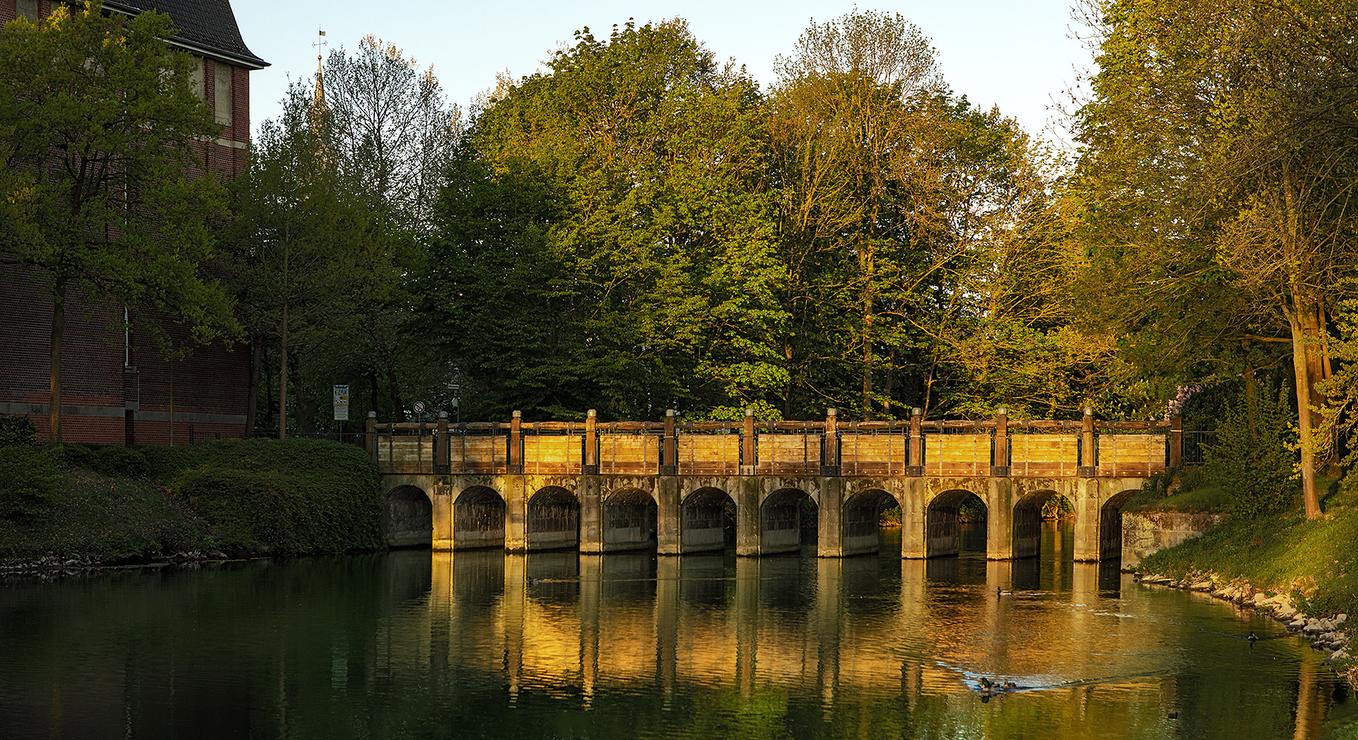 Altes Steinewehr in Lippstadt 001