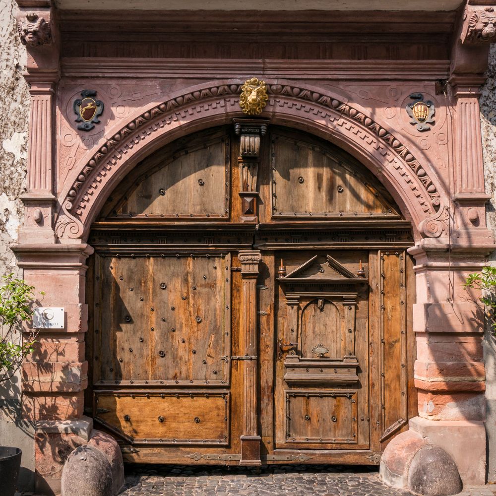 altes Tor zum Posthof - Bacharach/Mittelrhein