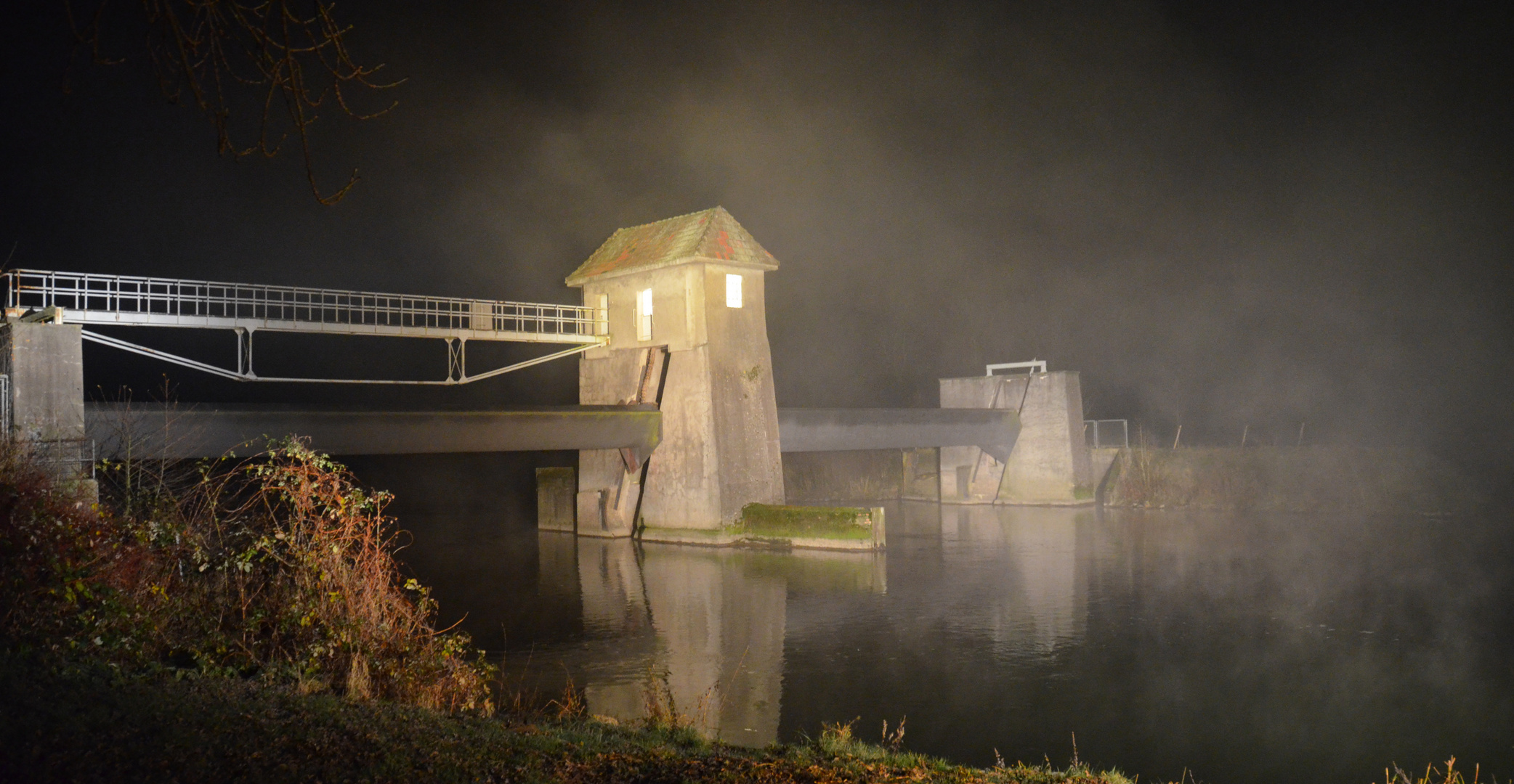 Altes Trommelwehr in Wickede (Ruhr)