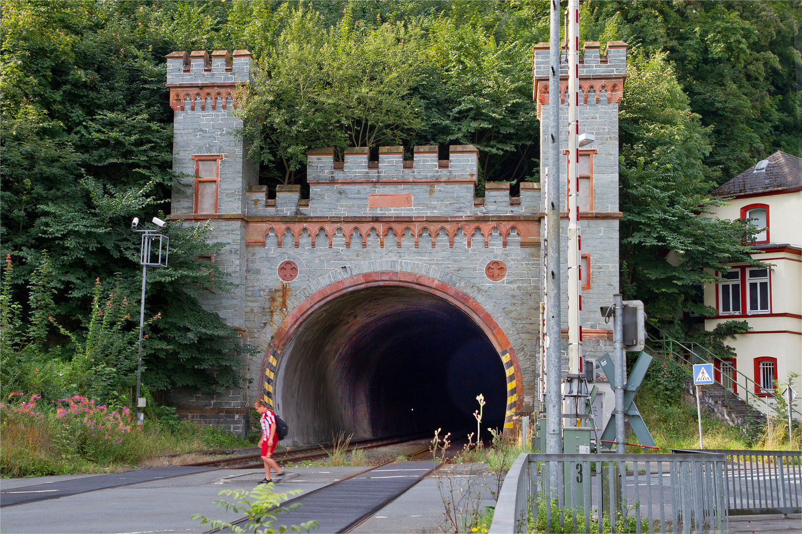 Altes Tunnenportal in Weilburg