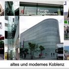 altes und modernes Koblenz