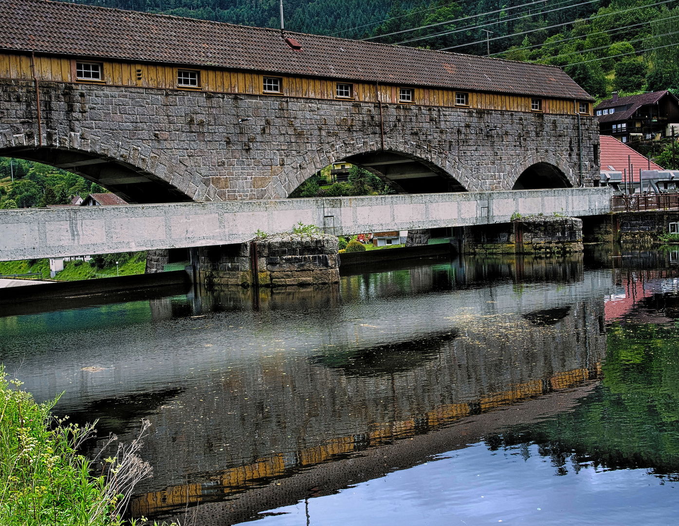 Altes Wasserkraftwerk in der Murg Foto & Bild architektur, deutschland, europe Bilder auf Altes Wasserkraftwerk in der Murg Foto & Bild architektur, deutschland, europe Bilder auf