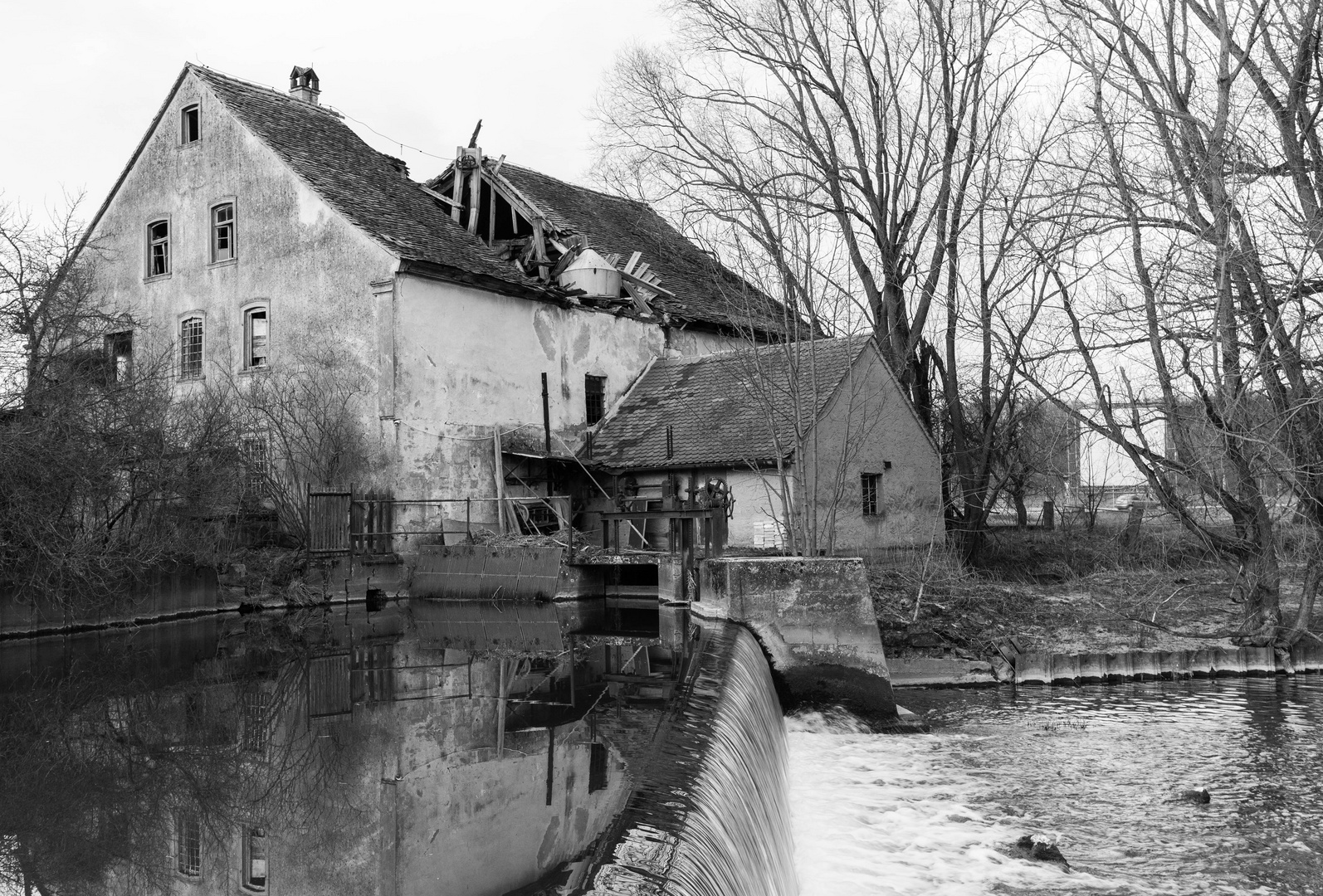 Altes Wassermühlwerk