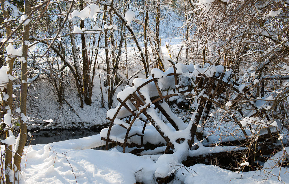 Altes Wasserrad