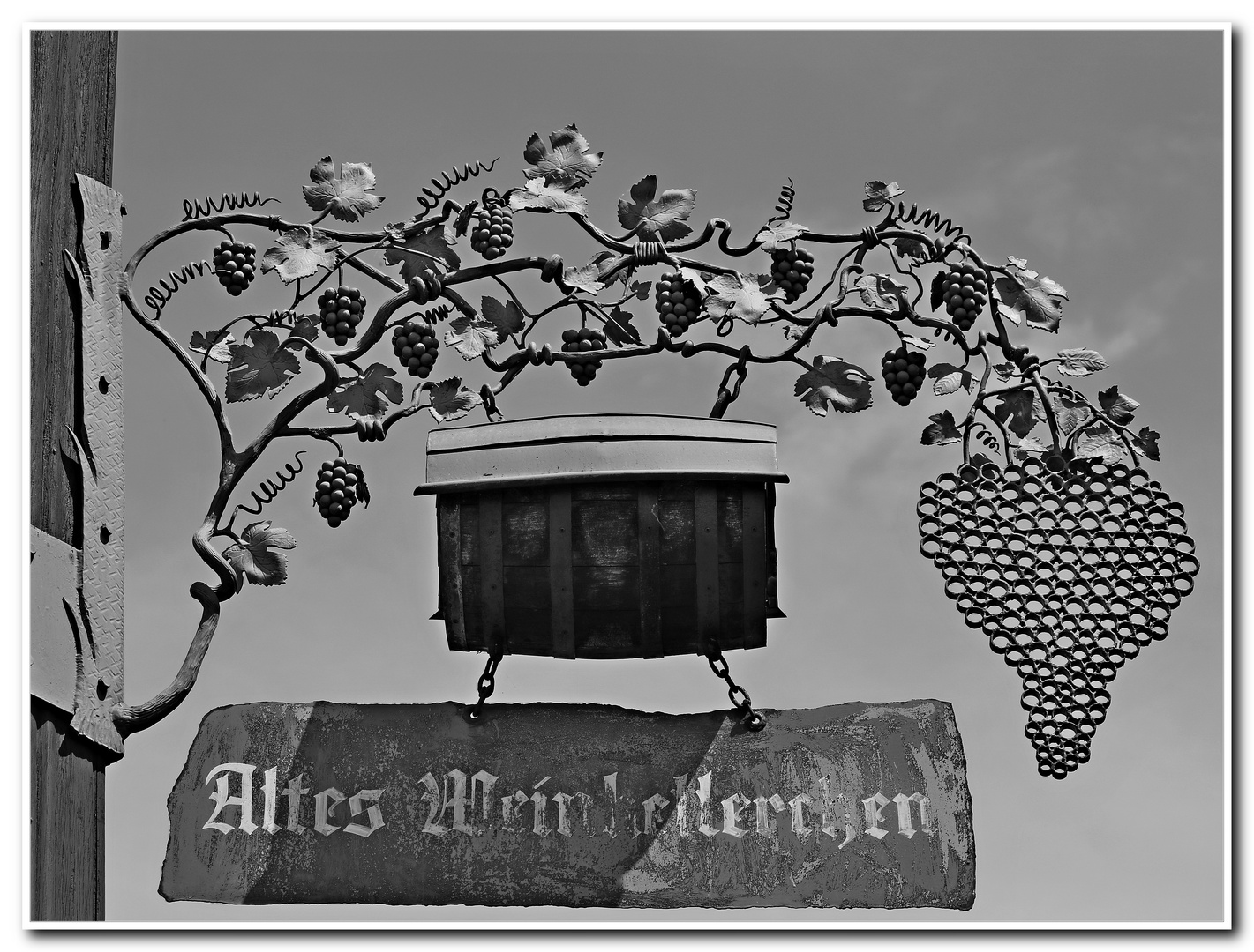 Altes Weinhaus in Gelnhausen, Mittelhessen...