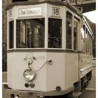 altes Wuppertaler Straßenbahn-Schätzchen