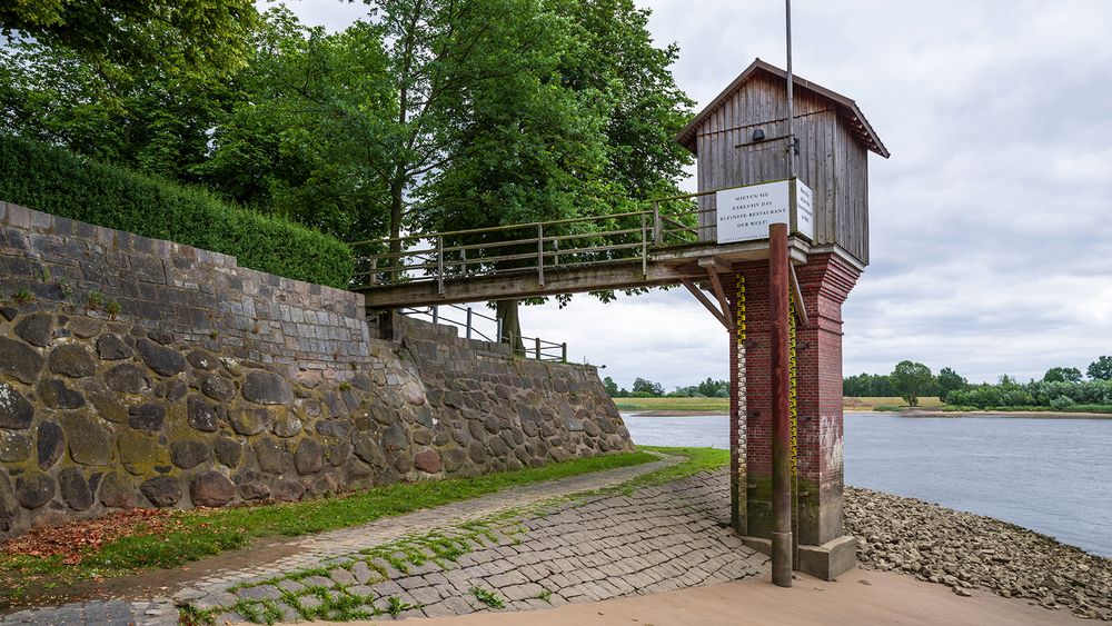 Altes Zollenspieker Pegelhaus ...