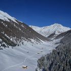 Altfasstal im Winter / Valle Altafossa nell'inverno