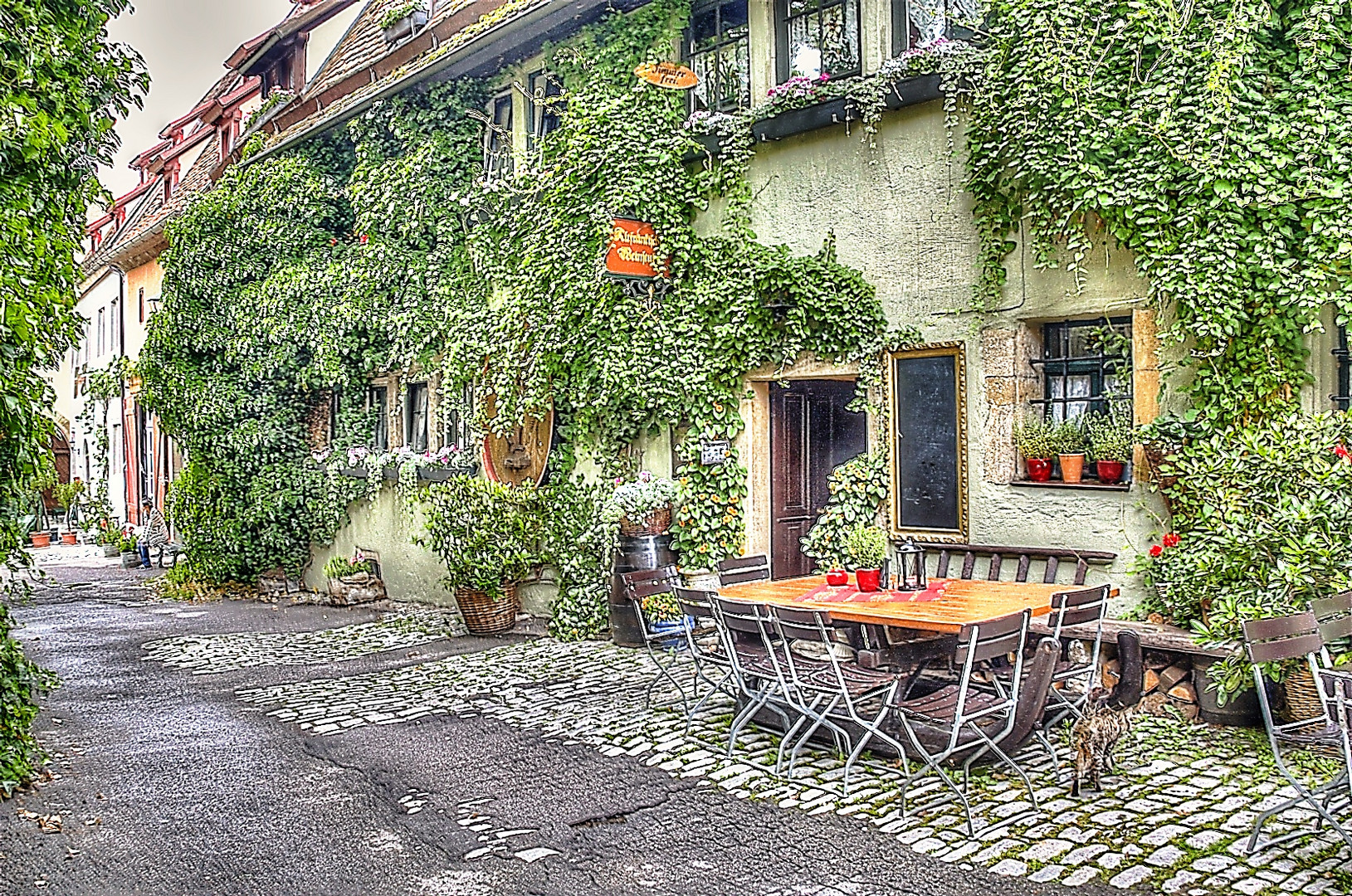 Altfrankische Weinstube Rothenburg O T Foto Bild World Haus Altstadt Bilder Auf Fotocommunity