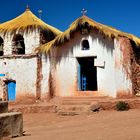 Altiplano Dorfkirche in Machuca