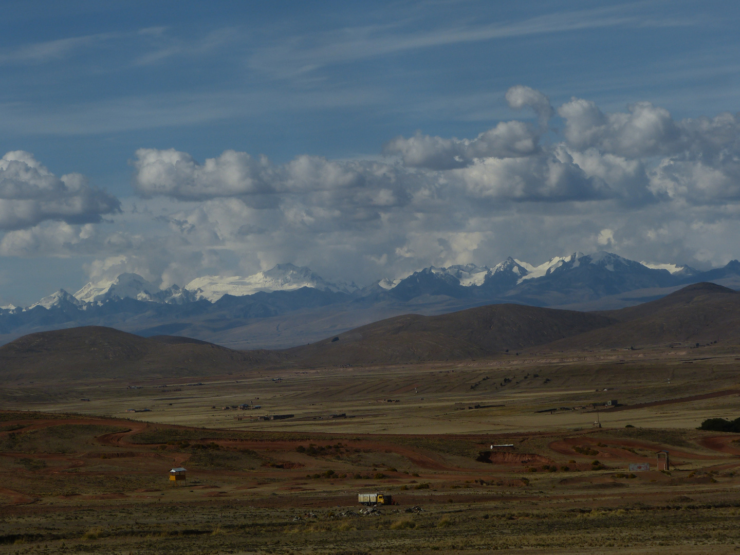 Altiplano mit den Bergen der Anden 2