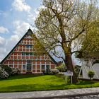 Altländer Fachwerkhaus mit Prachtpforte aus Hamburg-Neuenfelde