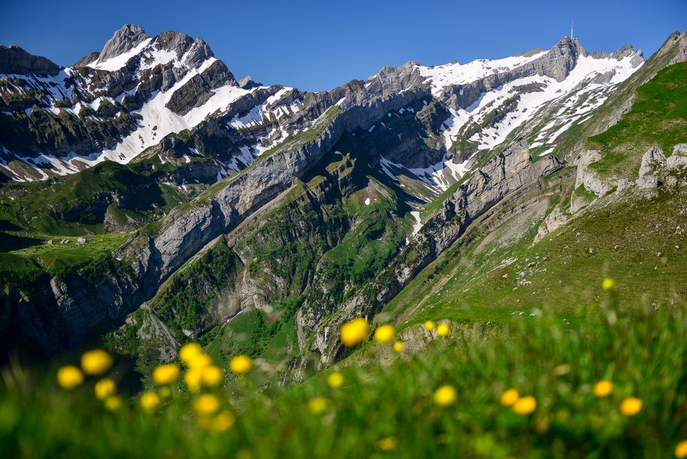 Altmann und Säntis