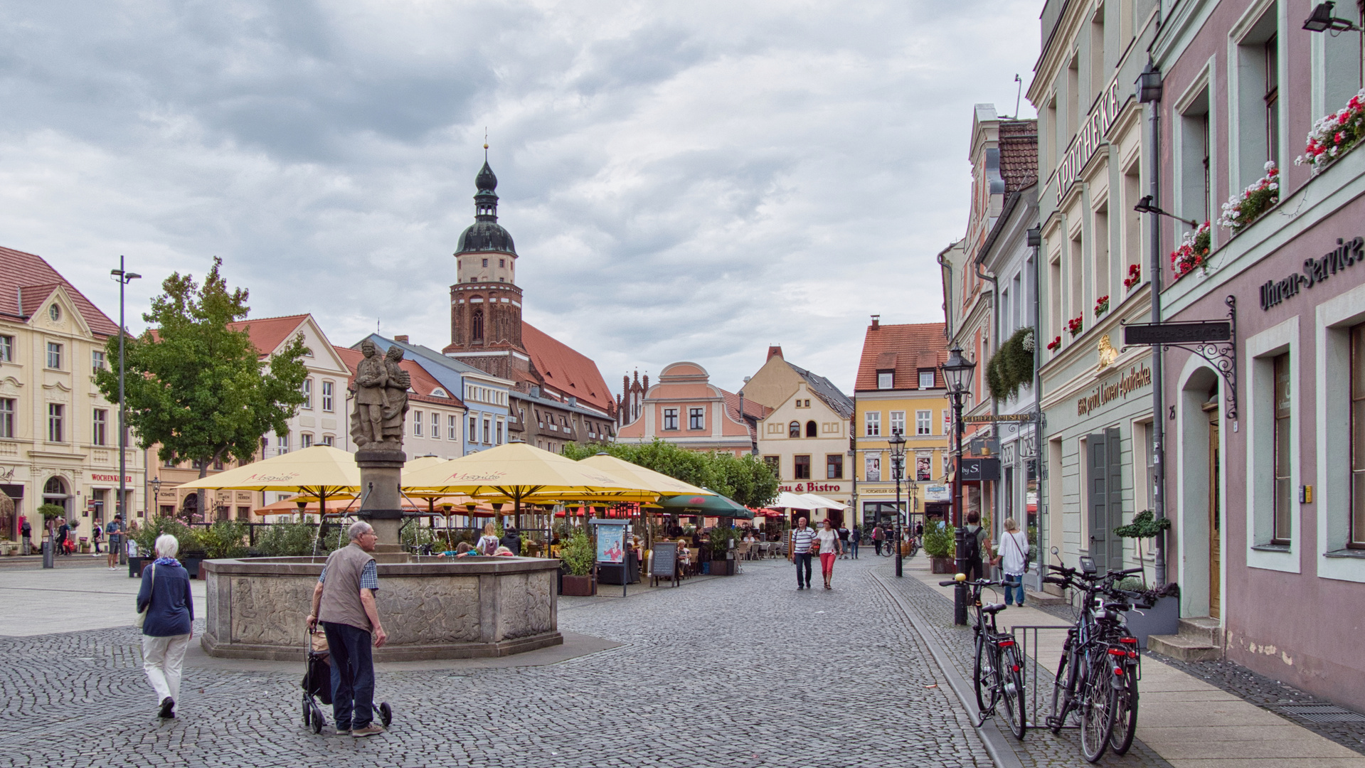 Altmarkt in Cottbus