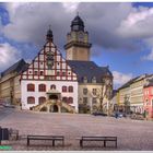 Altmarkt und Rathaus in Plauen