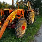 Altmetall in der frühen Abendsonne