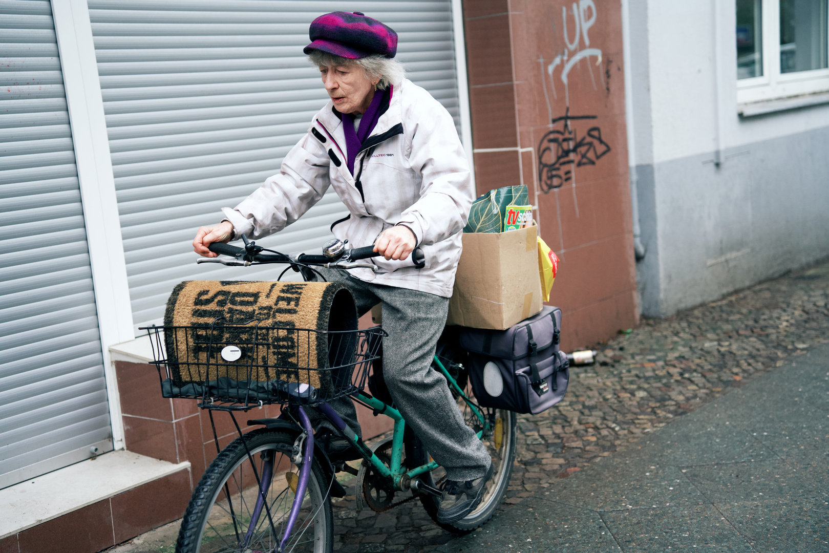 Altmodisches Lastenfahrrad