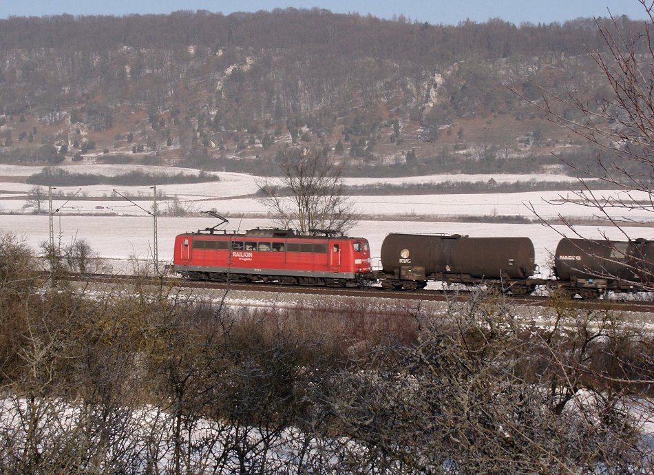 Altmühl Winterfoto - digitale Anfangszeit