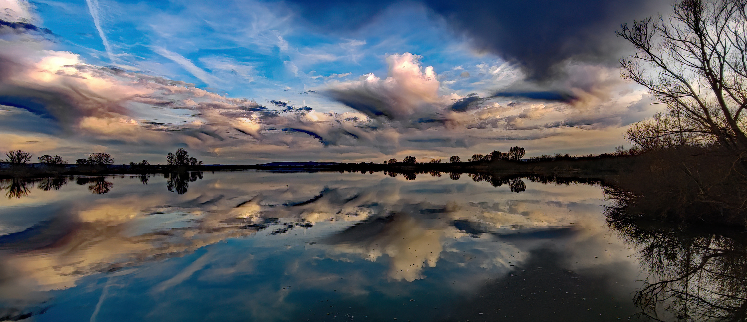 Altmühlsee abends