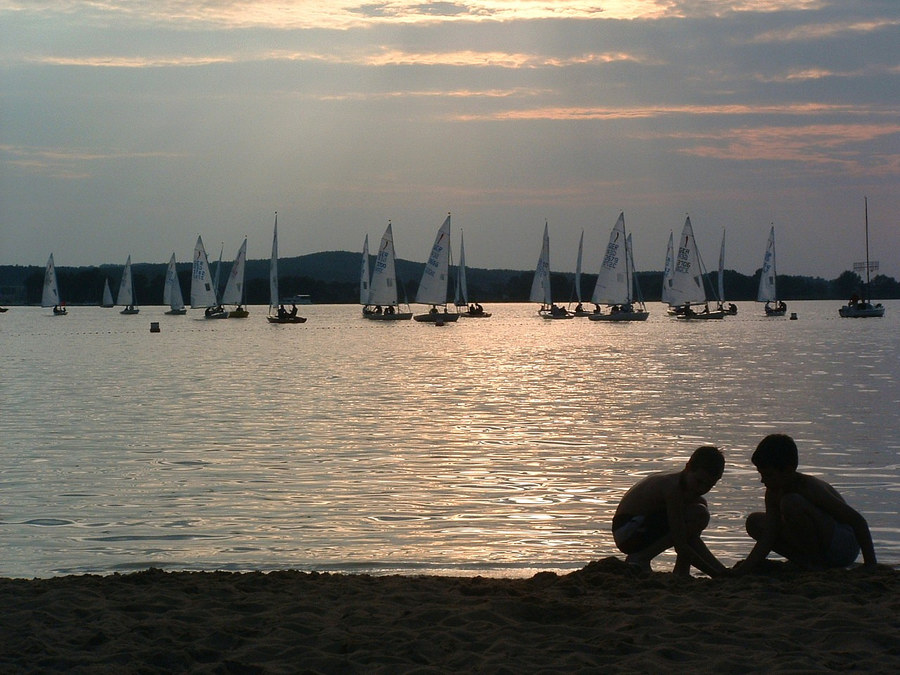 Altmühlsee am Abend