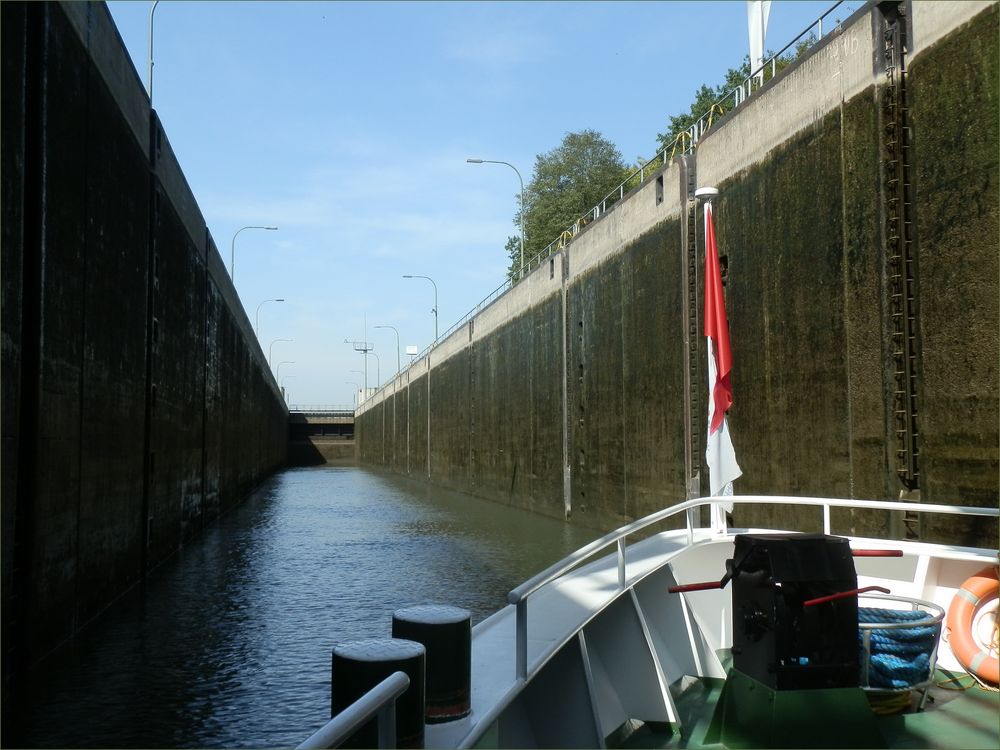 Altmühltal  Donau -Schleuse 