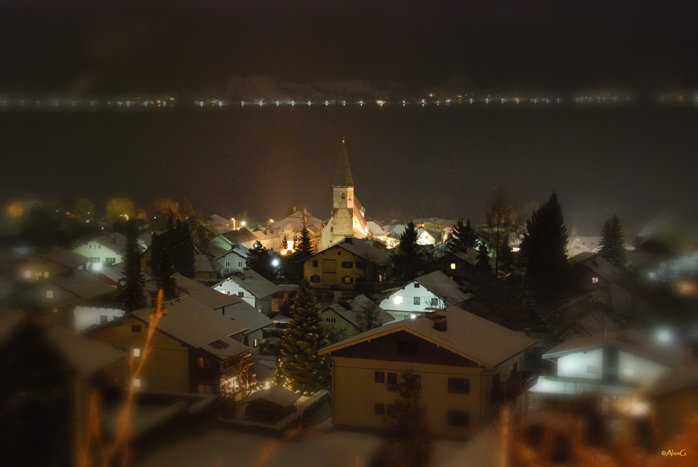 Altmünster am Winterabend